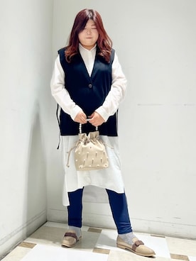 yumiさん（レディース・162cm）の春コーディネート