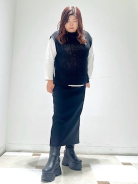 yumiさん(レディース・162cm)の冬コーディネート