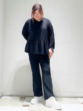 「cs T&P（シーエスティーアンドピー）のアイテム」を使った、yumiさん（レディース・162cm）の秋コーディネート