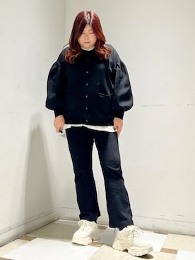 「cs T&P（シーエスティーアンドピー）のアイテム」を使った、yumiさん（レディース・162cm）の冬コーディネート