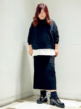 「cs T&P（シーエスティーアンドピー）のアイテム」を使った、yumiさん（レディース・162cm）の冬コーディネート