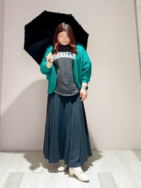 「ESPERANZA（エスペランサ）のアイテム」を使った、yumiさん（レディース・162cm）の春コーディネート
