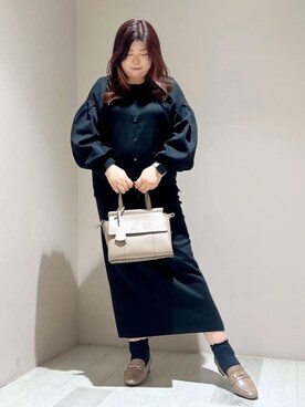 「ESPERANZA（エスペランサ）のアイテム」を使った、yumiさん（レディース・162cm）の冬コーディネート