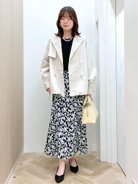 「COUP DE CHANCE（クードシャンス）のアイテム」を使った、おまつさん（レディース・162cm）の冬コーディネート