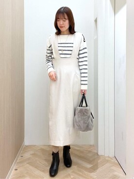 おまつさん(レディース・162cm)の冬コーディネート