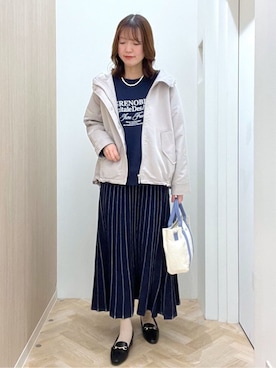 おまつさん(レディース・162cm)の冬コーディネート