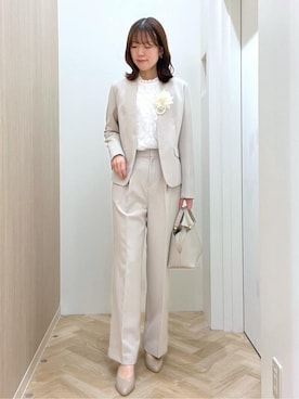 「HusHusH（ハッシュアッシュ）のアイテム」を使った、おまつさん（レディース・162cm）の冬コーディネート