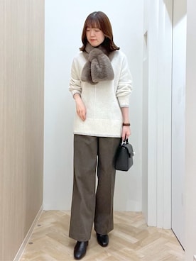 おまつさん(レディース・162cm)の冬コーディネート