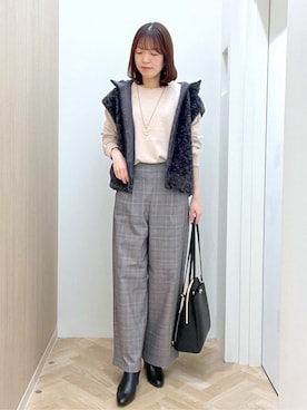 おまつさん（レディース・162cm）の秋コーディネート