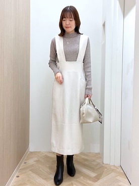 おまつさん（レディース・162cm）の冬コーディネート