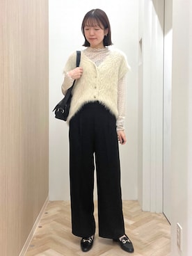 「grove（グローブ）のアイテム」を使った、おまつさん（レディース・162cm）の秋コーディネート