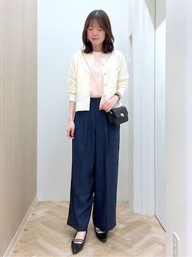 「Reflect（リフレクト）のアイテム」を使った、おまつさん（レディース・162cm）の春コーディネート