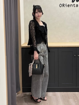 「31 Sons de mode（トランテアン　ソン　ドゥ　モード）のアイテム」を使った、智咲さん（レディース・167cm）の春コーディネート