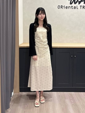 智咲さん(レディース・167cm)の春コーディネート