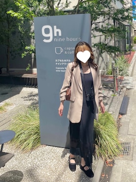 「LAGUNAMOON（ラグナムーン）のアイテム」を使った、510bloomさん（レディース・162cm）の春コーディネート