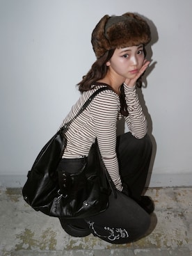 「SORUTT（ソルト）のアイテム」を使った、SORUTT さん（レディース・158cm）の冬コーディネート