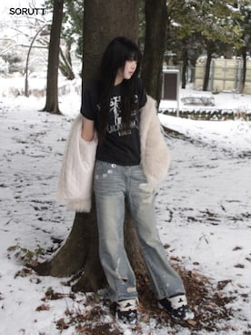 「SORUTT（ソルト）のアイテム」を使った、SORUTT さん（レディース・168cm）の春コーディネート
