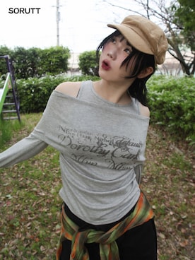 「SORUTT（ソルト）のアイテム」を使った、SORUTT さん（レディース・148cm）の春コーディネート