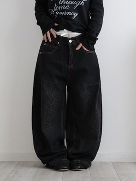 「ひょう柄」｜SORUTT さん（レディース・148cm）の春コーディネート