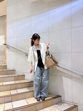 kiwaさん（レディース・161cm）の春コーディネート