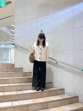 kiwaさん（レディース・161cm）の冬コーディネート