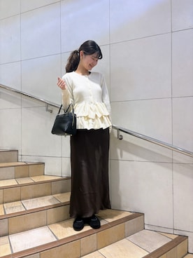 kiwaさん（レディース・161cm）の冬コーディネート