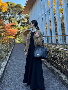 「GIVENCHY（ジバンシイ）のアイテム」を使った、はるさん（レディース・165cm）の冬コーディネート