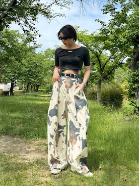 「sedacle（セダクル）のアイテム」を使った、はるさん（レディース・165cm）の夏コーディネート