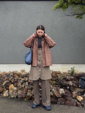 「Chillfar（チルファー）のアイテム」を使った、はるさん（レディース・165cm）の冬コーディネート