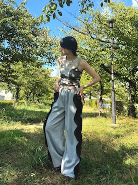 「VACANCY（ヴァカンシー）のアイテム（パンツ）」を使った、はるさん（レディース・165cm）の秋コーディネート