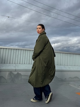 「VACANCY（ヴァカンシー）のアイテム」を使った、はるさん（レディース・165cm）の冬コーディネート