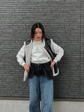 「VACANCY（ヴァカンシー）のアイテム」を使った、はるさん（レディース・165cm）の秋コーディネート