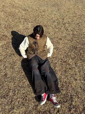 「VACANCY（ヴァカンシー）のアイテム」を使った、はるさん（レディース・165cm）の春コーディネート