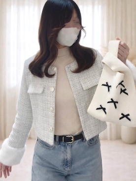 「アイテム（スリッポン）」を使った、しちみさん（レディース・168cm・20代）の冬コーディネート