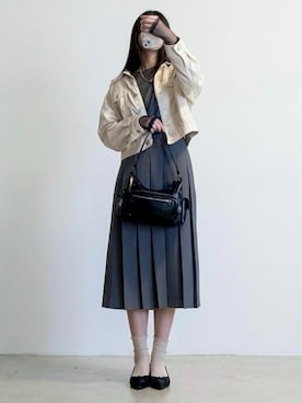 しちみ🍪さん（レディース・168cm）の春コーディネート