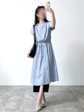 「3coins（3coins）のアイテム」を使った、しちみ🌶さん（レディース・168cm）の夏コーディネート