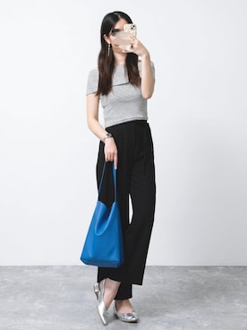 「Lattice（Lattice）のアイテム」を使った、しちみ🌶さん（レディース・168cm）の夏コーディネート