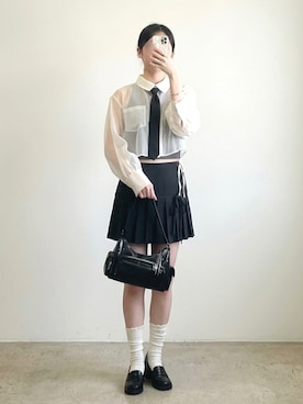 「3coins（3coins）のアイテム」を使った、𝑁𝑎𝑛𝑎𝑚𝑖🍪さん（レディース・168cm）の春コーディネート