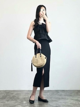 「DISCOAT（ディスコート）のアイテム」を使った、しちみ🌶さん（レディース・168cm）の夏コーディネート