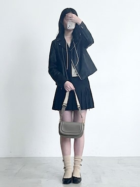 「RAY CASSIN（レイカズン）のアイテム（トップス）」を使った、𝑁𝑎𝑛𝑎𝑚𝑖🍪さん（レディース・168cm）の春コーディネート