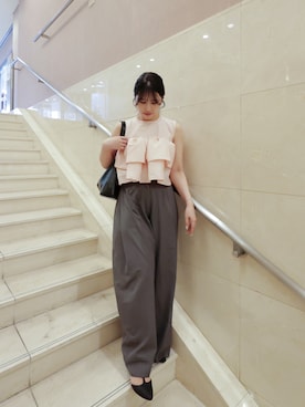 「DONOBAN（ドノバン）のアイテム」を使った、saraさん（レディース・164cm）の夏コーディネート