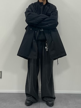 「アイテム（モッズコート）」を使った、ゴンさんさん（メンズ・168cm）の冬コーディネート