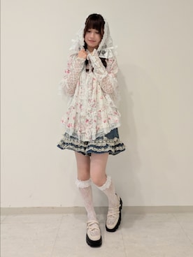 「myu:loret（ミュウロレット）のアイテム」を使った、ひかりさん（レディース・150cm）の夏コーディネート