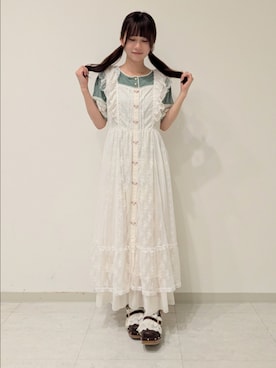 「myu:loret（ミュウロレット）のアイテム」を使った、ひかりさん（レディース・150cm）の春コーディネート