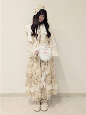 「myu:loret（ミュウロレット）のアイテム」を使った、ひかりさん（レディース・150cm）の秋コーディネート