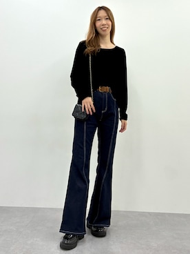 やすえ(身長170cm)さん(レディース・170cm)の秋コーディネート