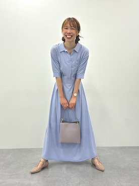 「nissen（ニッセン）のアイテム」を使った、やすえ(身長170cm)さん（レディース・170cm）の春コーディネート