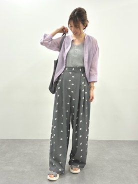 やすえ(身長170cm)さん（レディース・170cm）の春コーディネート