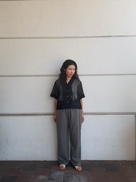 Misakiさん(レディース・156cm)の夏コーディネート