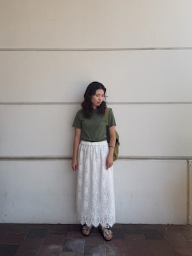 Misakiさん（レディース・156cm）の夏コーディネート